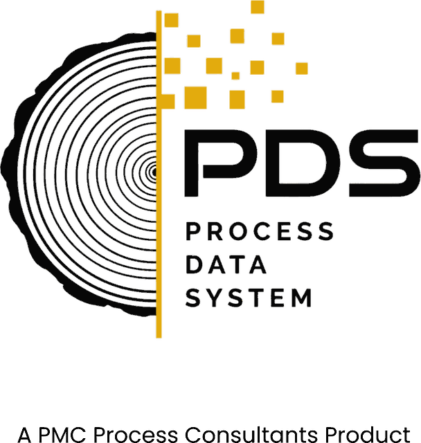 PDS &mdash; Process Data System logo, a Phillip Mills Consulting product
